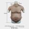 Silicone Dad Waist Beer Belly Fat Funny Cosplay Bodysuit