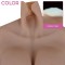 Fake Boobs Half Body Suit Breasts Enhancer B to E Cup 7th Generation for Transgenders Cosplayers Dragqueens Crossdressers