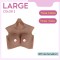 8th Latest Generation Airbag Filling Artificial Silicone Breasts Three Sizes Boobs - Large Size - Tan Color