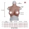 8th Latest Generation Airbag Filling Artificial Silicone Breasts Three Sizes Boobs - Medium Size - Light Color