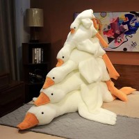 Fluffy Stuffed Cute Plush Animal Duck Goose Pillow 63 Toys