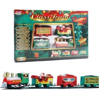 Mini Size Cute Santa Christmas Xmas Railway Tracks Train