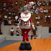 Cute Christmas Leg Table Santa Decoration Toys