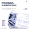 69 Holes Gun Shape Automatic Blower with Light Bubble Machine Toy - Blue