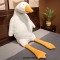 Fluffy Stuffed Cute Plush Animal Duck Goose Pillow 19.7 Toys