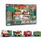Mini Size Cute Santa Christmas Xmas Railway Tracks Train