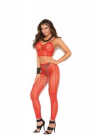 81279 - Cami Top And Matching Leggings With Feather Design