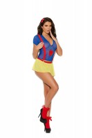 Sexy Princess Costume   Royal Blue Yellow