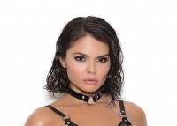V9813 - Vinyl Choker With O Ring