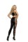 1373 - Opaque Cami Top And Leggings With Cut Out Side Detail
