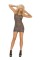 1496 - Leopard Print Slip Style Mini Dress