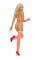 1535 - Striped String Bra, Tie Side Thong And Matching Stockings