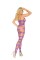 1658Q - Strappy Bodystocking With Open Crotch