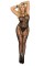 1689Q - Fishnet And Lace Bodystocking With Open Crotch