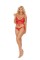 3068X - Lace Bralette With Underwire Cups, Adjustable Straps And A Hook And Eye 