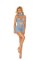 Blue Babydoll And G String   Baby Blue