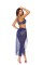 Bralette,  Panty  And  Skirt   Midnight Blue