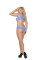 5701X - Opaque Bralette And Matching Panty With Cut Out Detailing
