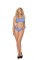5701X - Opaque Bralette And Matching Panty With Cut Out Detailing