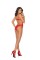 7277 - Lace Teddy With Adjustable Straps And Hook And Eye Back Closure