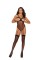 Dotted Mesh Teddiette   Black