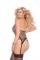 8511Q - Deep V Camisette And G String