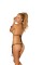 8961 - Lycra Bikini Top And Matching G String With Black Trim