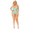 30064X Eyelash Lace Cami Top With strappy Front Detail, Matching Panty