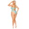 30064X Eyelash Lace Cami Top With strappy Front Detail, Matching Panty