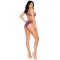 77177 Lace And Mesh Cute Slip On Teddy With Strappy Front