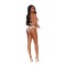 30085 Lace Bra & Panty With Strappy Front Detail - White
