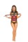 L3153 - Leather Corset With Lace Up Front Detail, Adjustable Buckles, Lycra Back