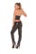 L9119 - Leather Pants With Lace Up Sides