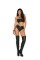 L7137 - Leather Booty Shorts With Lace Up Sides