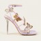 Summer Butterfly Party Anklestrap Sandals - Violet