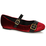 Ellie Shoes 100-EMERALD Red