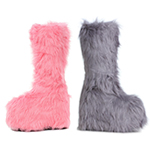 Ellie Shoes 500-FUZZ Brown