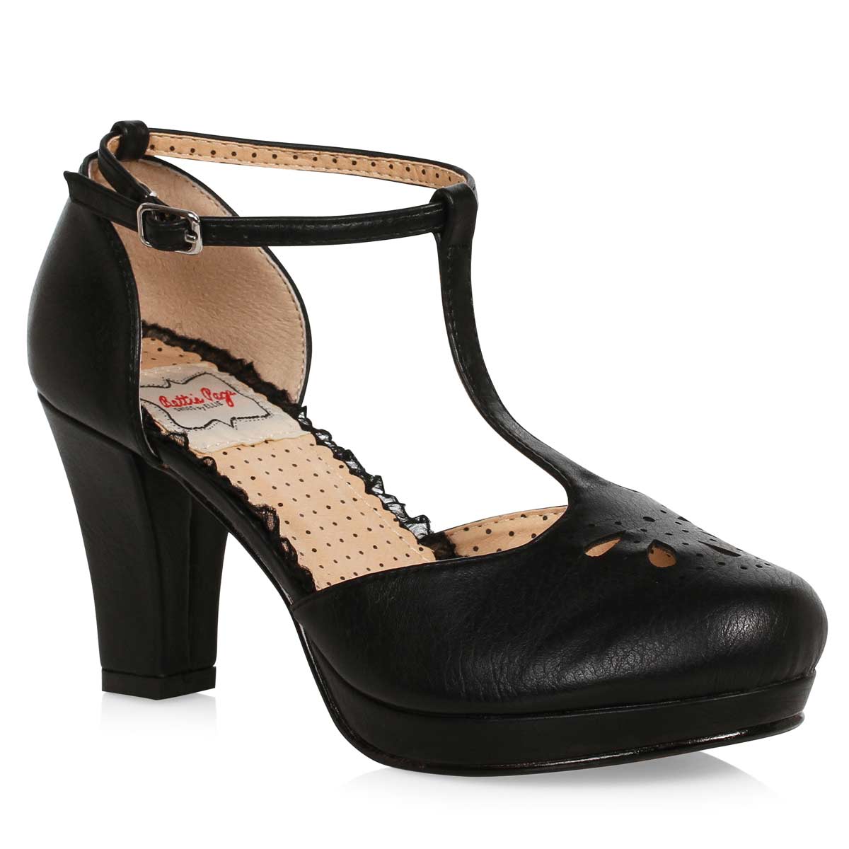 Ellie Shoes BP303-MERCY Black in Sexy Heels & Platforms - $68.63