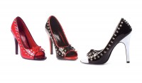 510-CYNTHIA - Black Red SPECIAL - Size 6