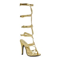 Ellie Shoes 510-SEXY-PC Gold