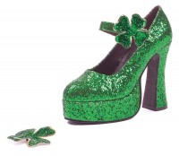 Halloween 557-LUCKY - Green Glitter