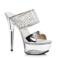 Ellie Shoes 609-AILEEN Silver