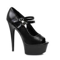 609-JET - Black PU
