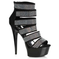 Ellie Shoes 609-MEGAN Silver