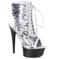 Ellie Shoes 609-TINSLEY Silver