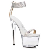 Ellie Shoes 709-ANIKA Silver