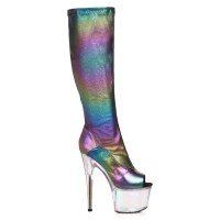 Ellie Shoes 709-BRANDY Multi Color