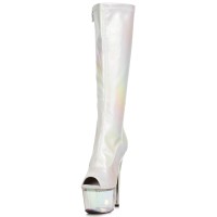 Ellie Shoes 709-BRANDY White