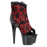 Ellie Shoes 709-CAMILA Black Red