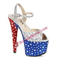 Ellie Shoes 709-PATRIOT Multi Color